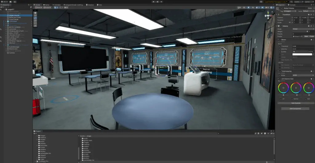Unity Interface